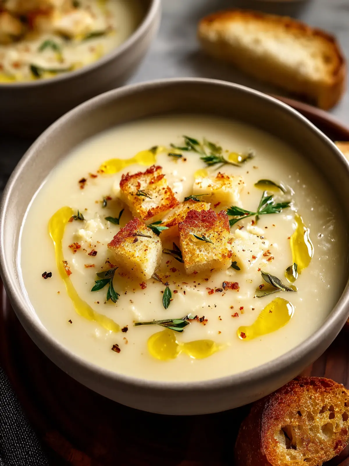 Cozy Creamy Celeriac Soup: A Heartwarming Delight First Image