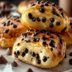 Heavenly Chocolate Chip Vanilla Custard Brioches Recipe First Image