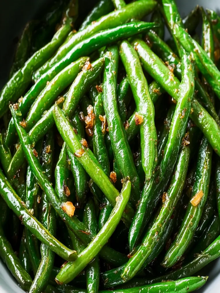 Crispy Roasted Green Beans First Image