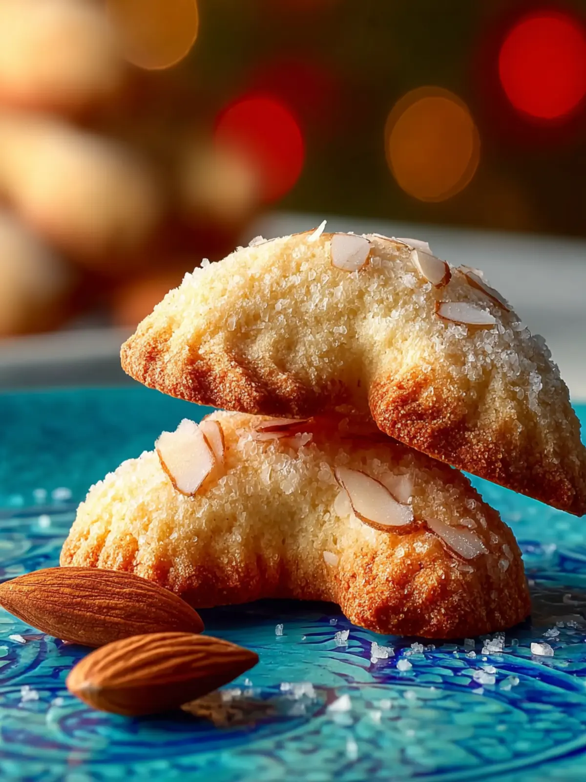 Almond Crescent Cookies First Image