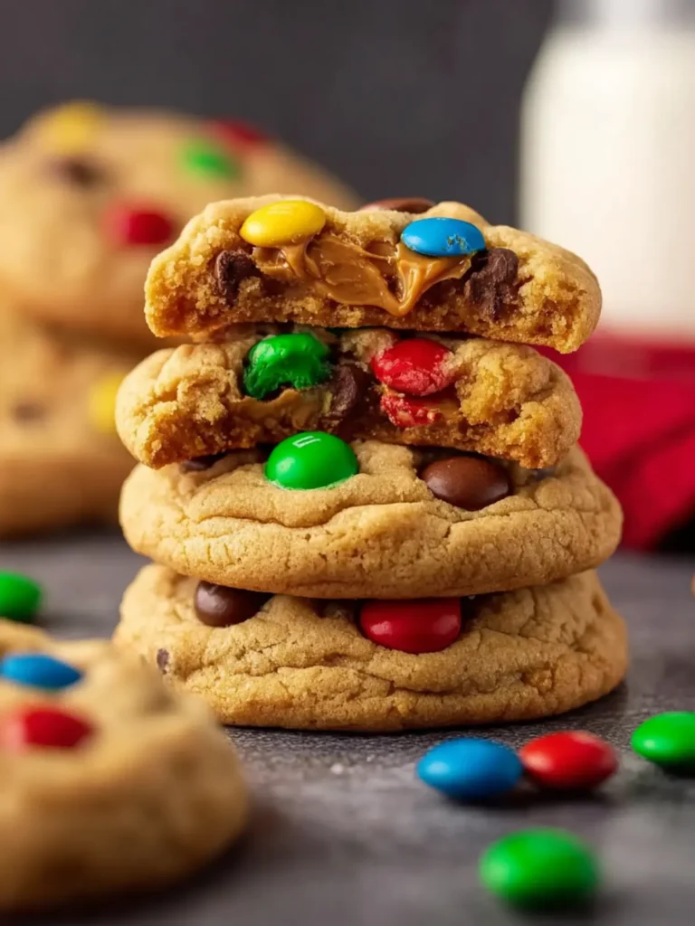 M&M Peanut Butter Cookies First Image