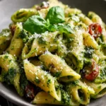 Creamy Spinach Pasta First Image