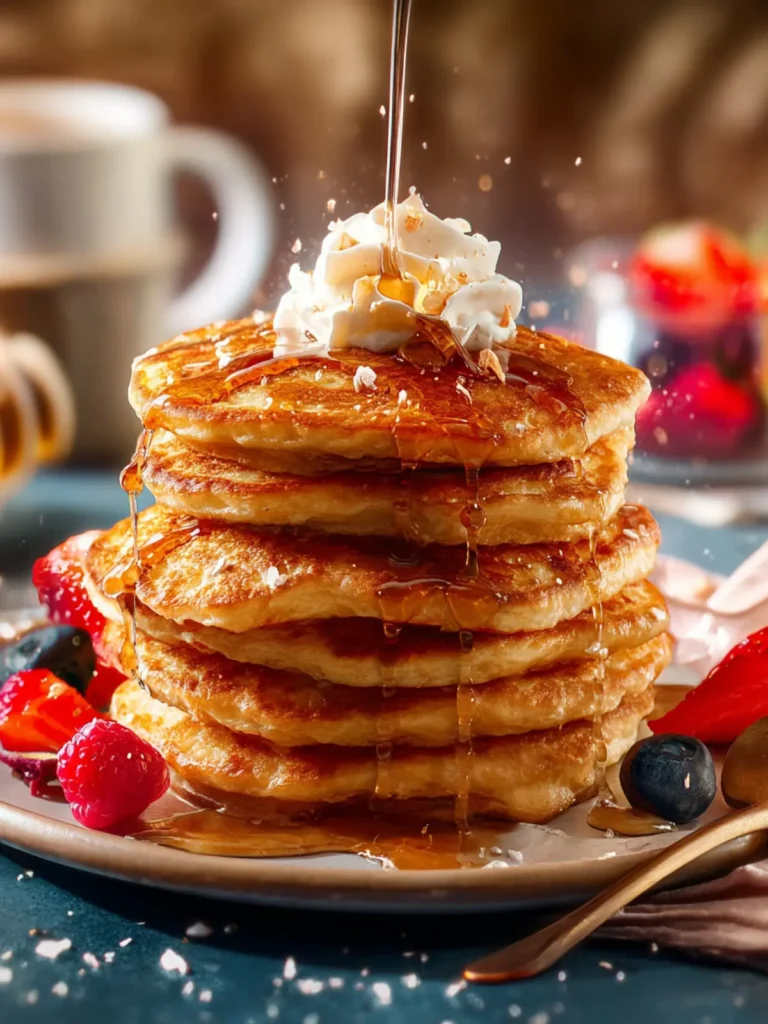 Fluffy Beer Pancakes First Image