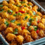 Chili Cheese Tater Tot Casserole First Image