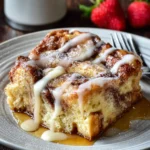 Easy Cinnamon Roll French Toast Casserole (Quick & Cozy Brunch Bake) First Image