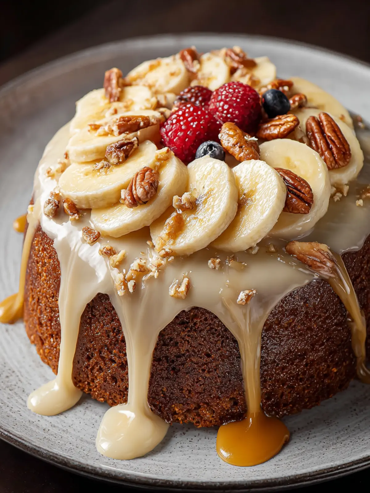 Indulge in Moist Banana Cake First Image