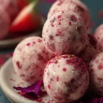 Strawberry Cheesecake Protein Balls First Image