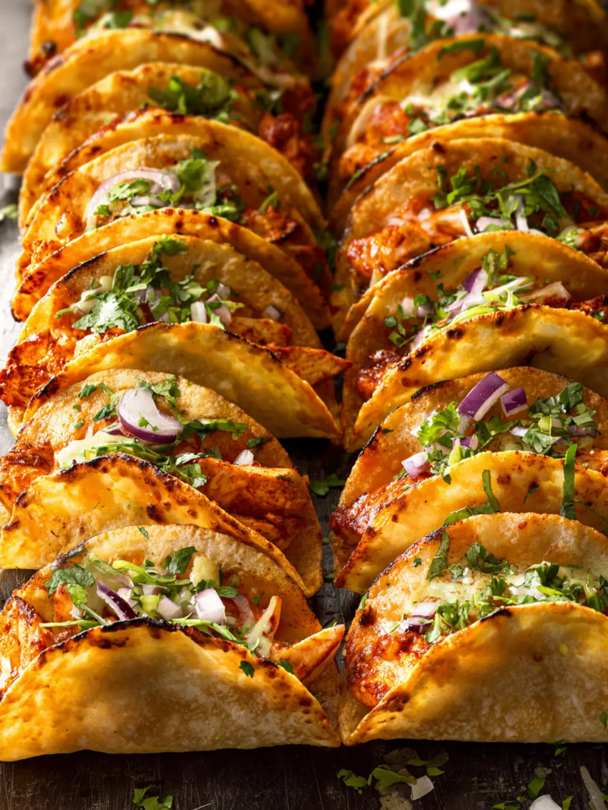 Mini Baked Chicken Tacos First Image