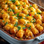 Chili Cheese Tater Tot Casserole First Image