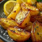 Crispy Greek Lemon Potatoes First Image