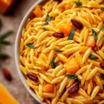 Cozy Butternut Squash Orzo Recipe First Image