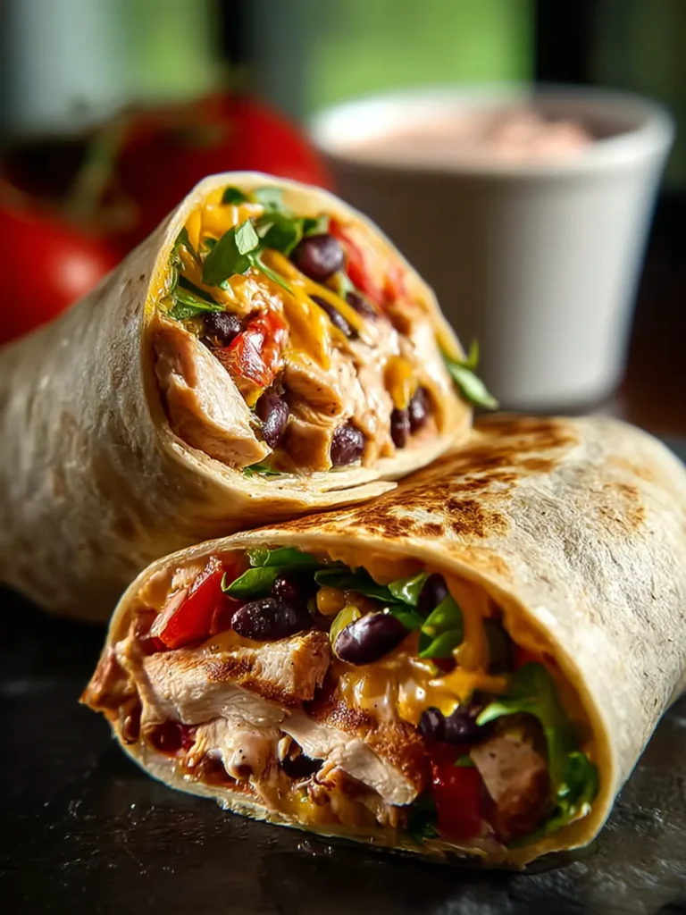 Southwest Chicken Wrap First Image