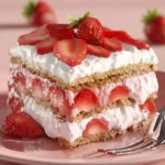 Strawberry Eclair Cake First Image