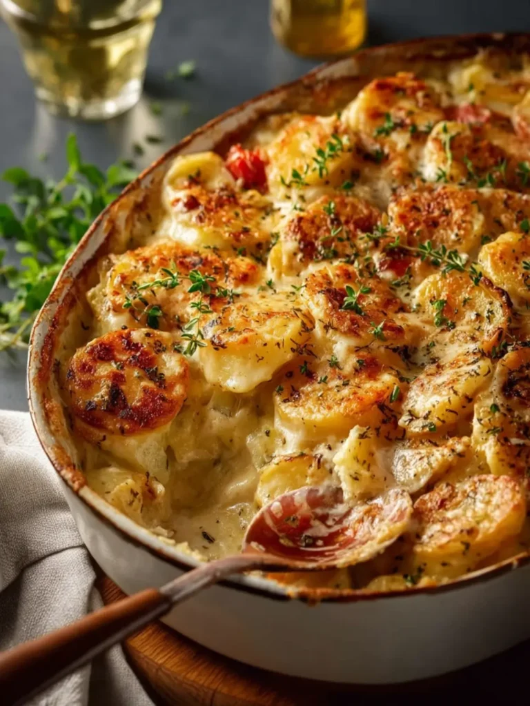 Lightened Up Pierogi Casserole First Image