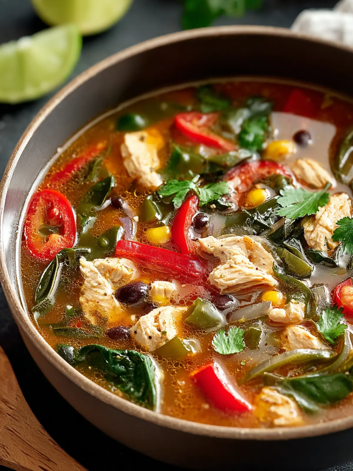 Chicken Poblano Soup First Image