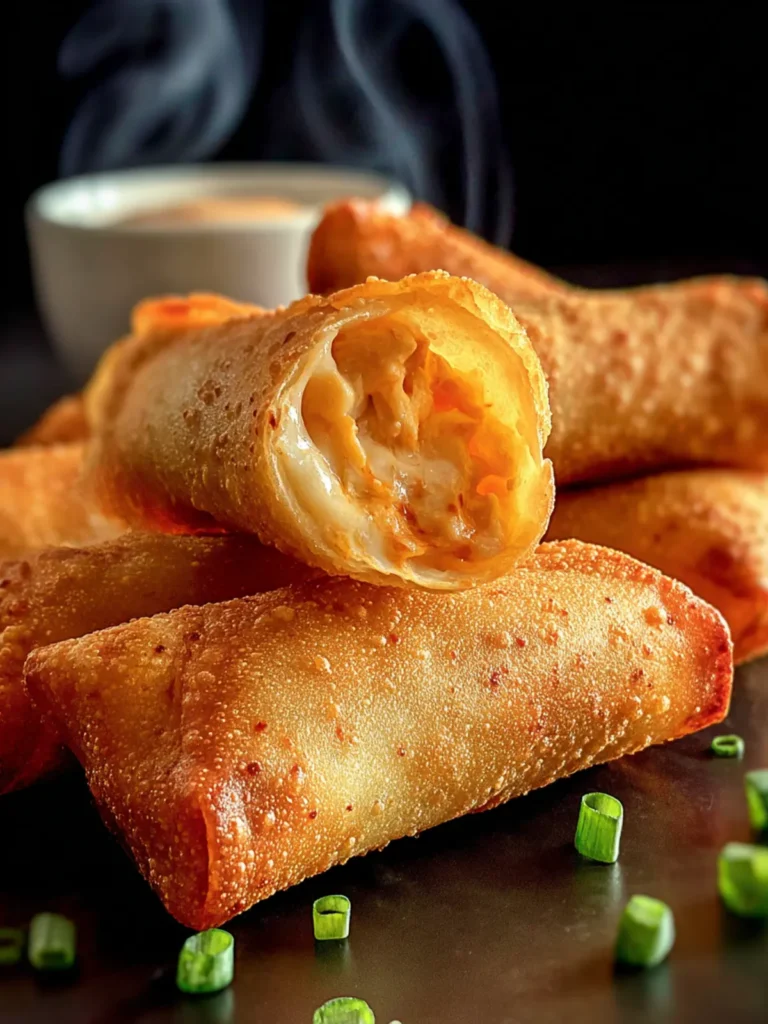Buffalo Chicken Egg Rolls First Image