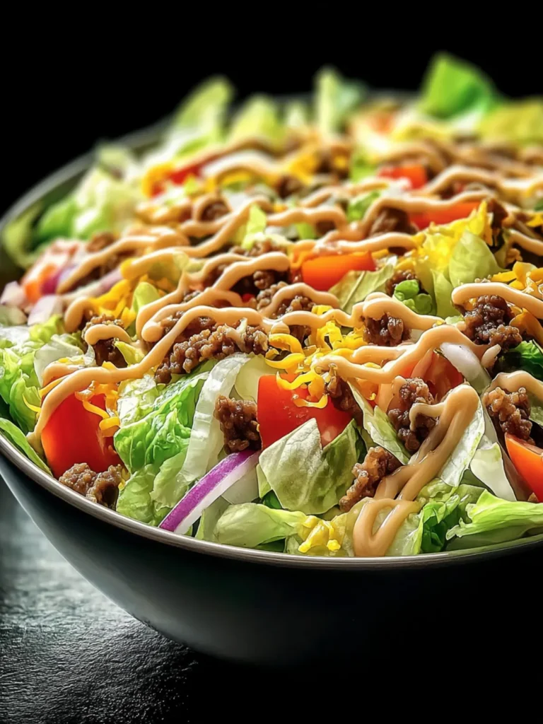 Big Mac Salad Bowl First Image