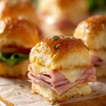 Ham and Cheese Sliders First Image