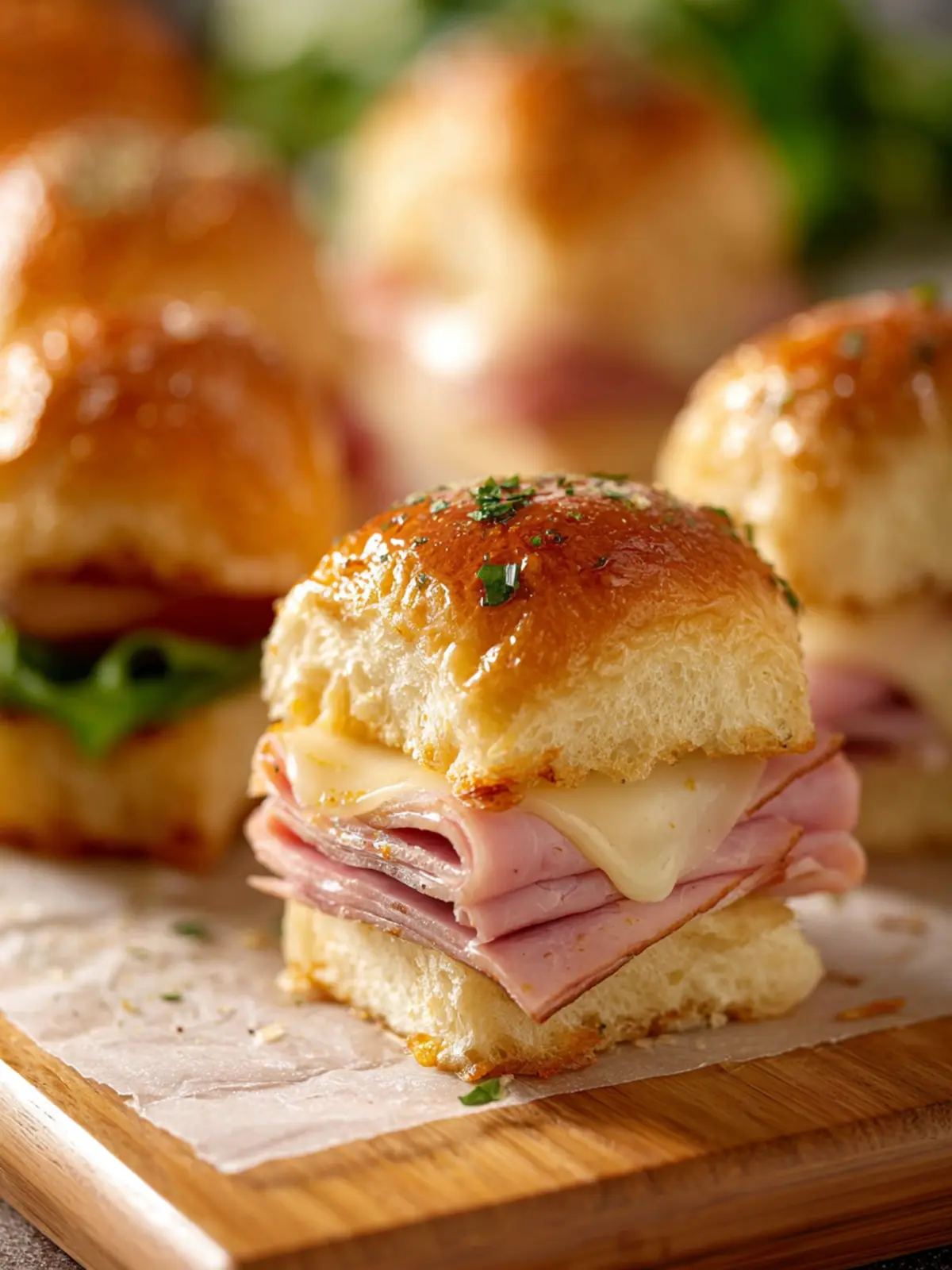 Ham and Cheese Sliders First Image
