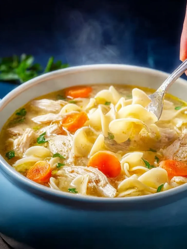 Easy Chicken Noodle Soup First Image