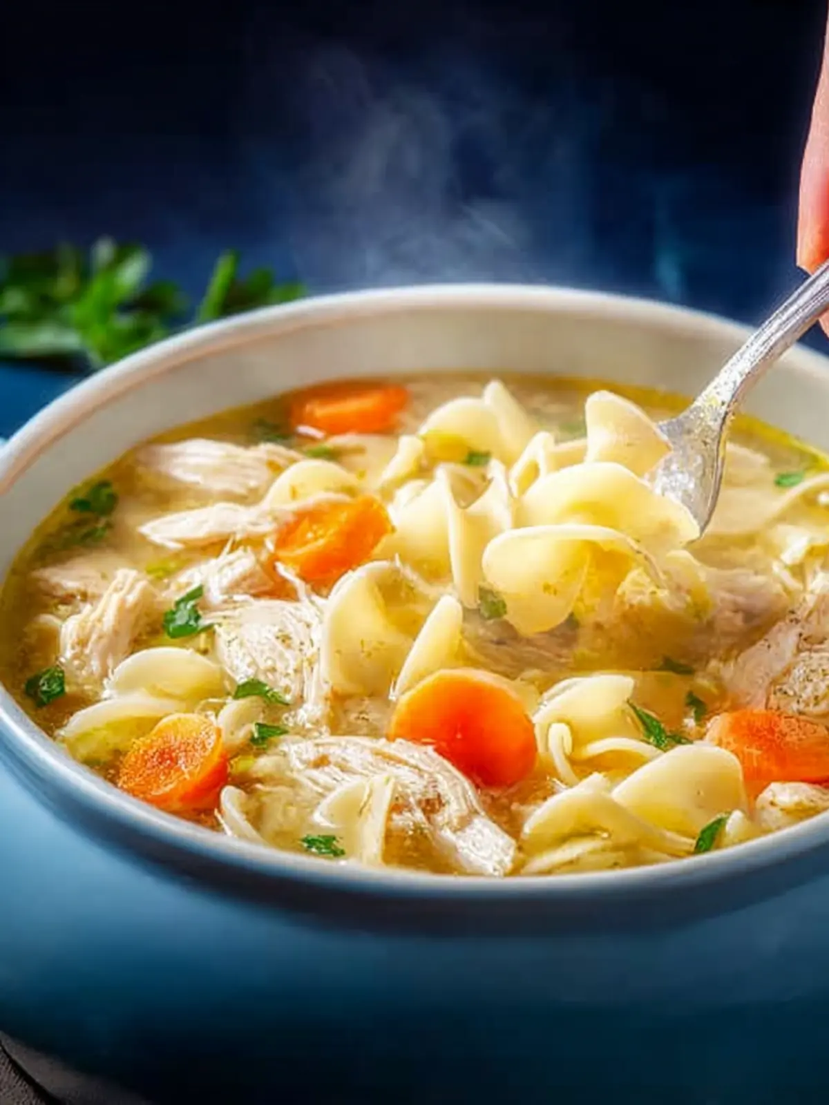Easy Chicken Noodle Soup First Image