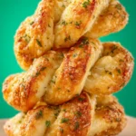 Easy Parmesan Bread Twists First Image