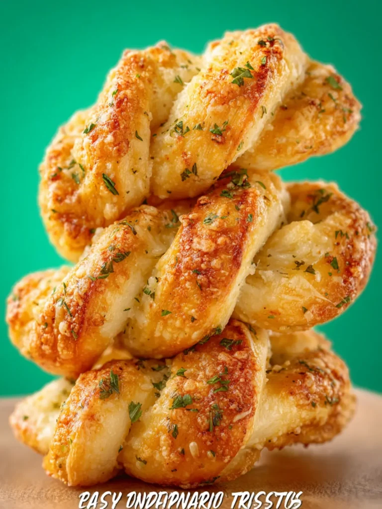 Easy Parmesan Bread Twists First Image