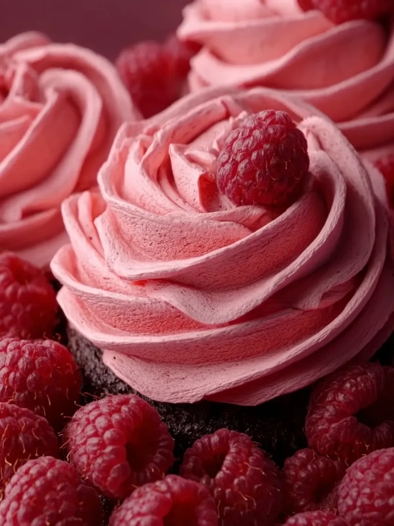 Raspberry Buttercream Frosting First Image