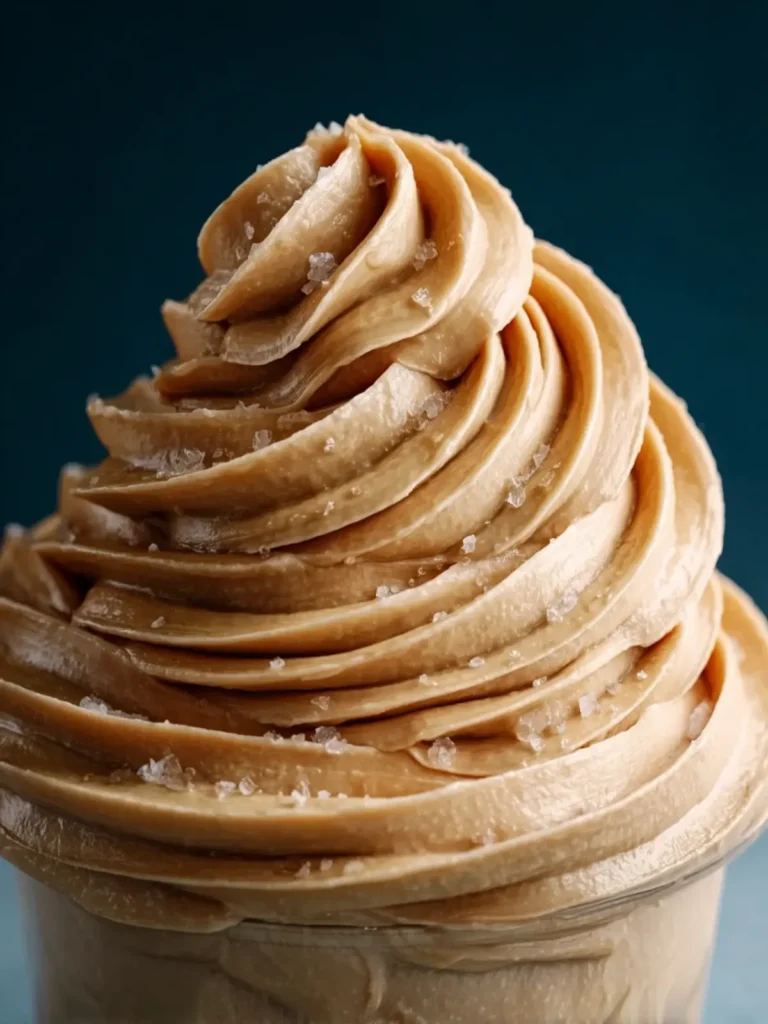 Salted Caramel Buttercream Frosting First Image