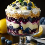 Lemon Blueberry Cheesecake Trifle First Image
