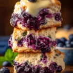 Blueberry Butter Swim Biscuits First Image