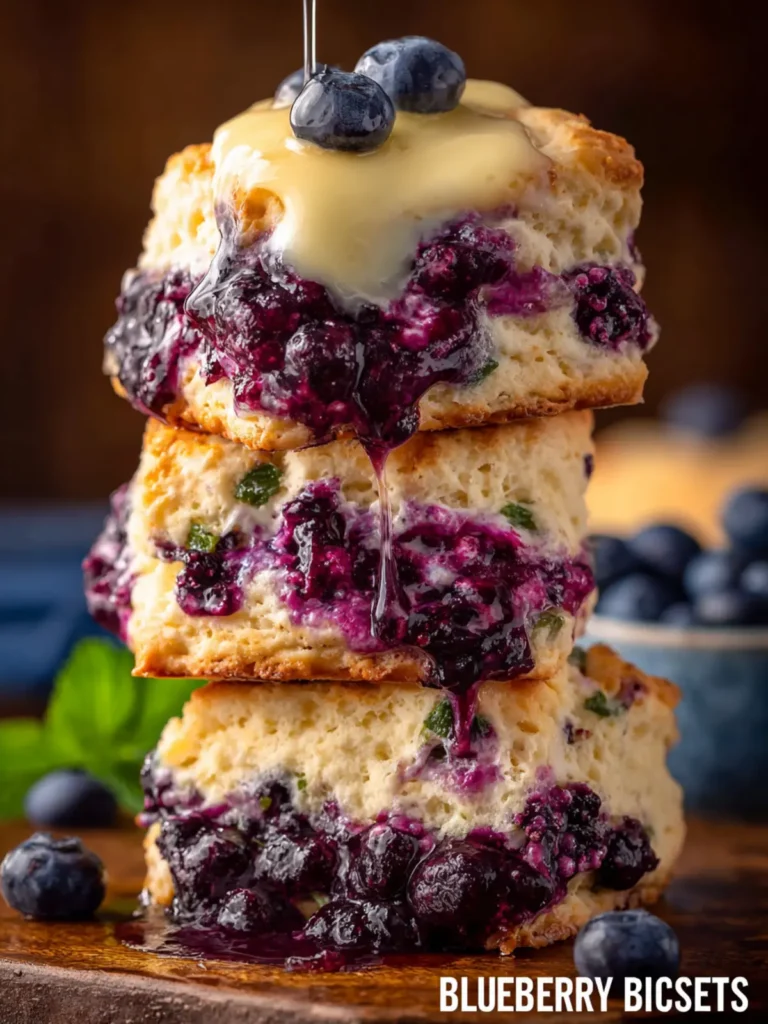 Blueberry Butter Swim Biscuits First Image