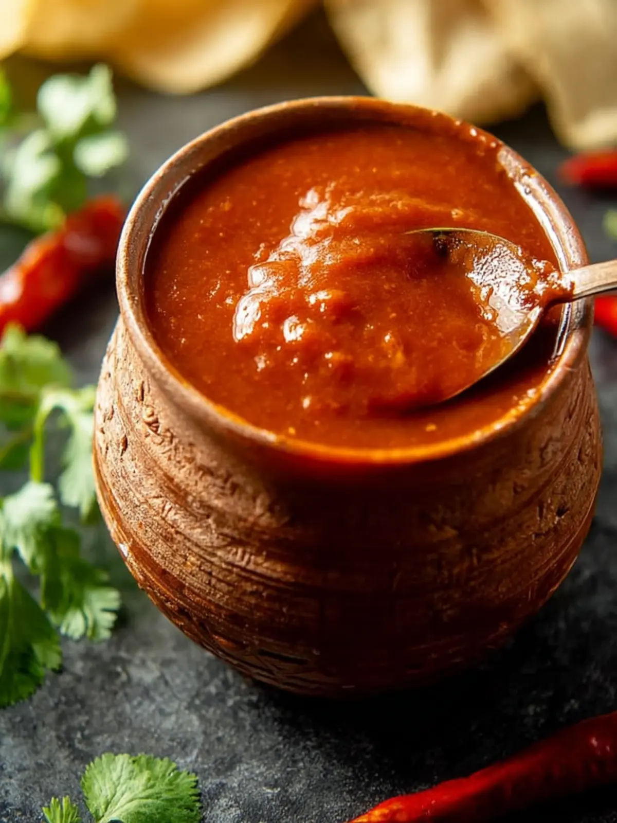 Homemade Enchilada Sauce Recipe First Image