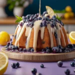 Blueberry Pound Cake Recipe First Image