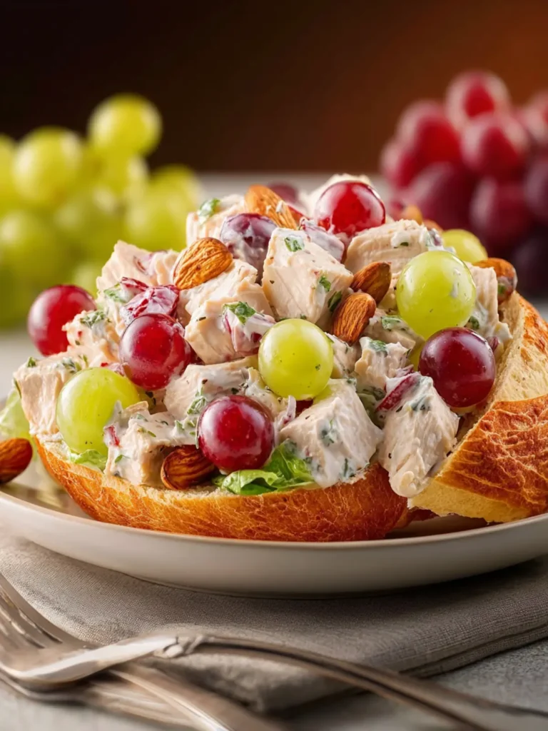 Chicken Salad with Grapes Recipe First Image